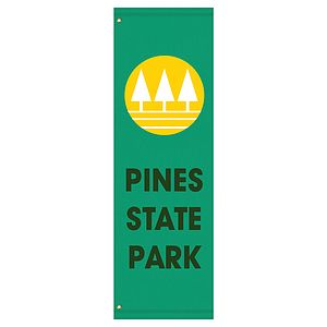 72" x 22" Custom Sunbrella™ Avenue Banner-3 Color Imprint