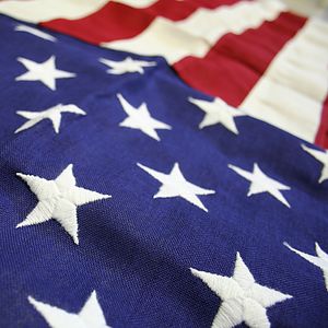 3' x 5' Cotton U.S. Flag with Heading & Grommets
