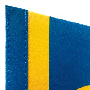 12" x 30" Digitally Printed Single Sided Custom Felt Pennant
