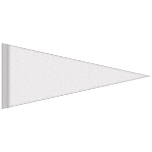 8" x 18" Digitally Printed Single Sided Custom Felt Pennant