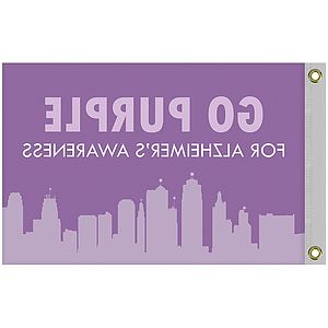 2' X 3' Digitally Printed Single Reverse Nylon Flag