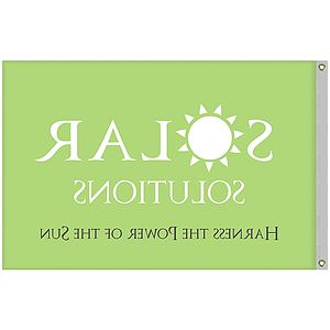 4' X 6' Digitally Printed Single Reverse Nylon Flag