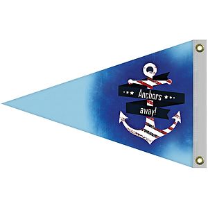 2' x 3' Double Sided Knit Polyester Pennant