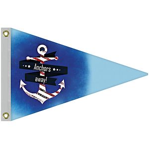 2' x 3' Single Reverse Knit Polyester Pennant