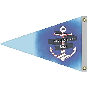 2' x 3' Single Reverse Knit Polyester Pennant