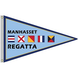 2.5' x 4' Double Sided Knit Polyester Pennant