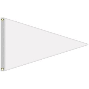 2.5' x 4' Double Sided Knit Polyester Pennant