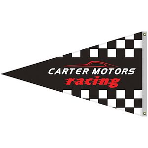 3' x 5' Single Reverse Knit Polyester Pennant
