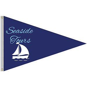 4' x 6' Double Sided Knit Polyester Pennant