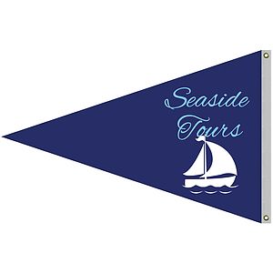4' x 6' Double Sided Knit Polyester Pennant