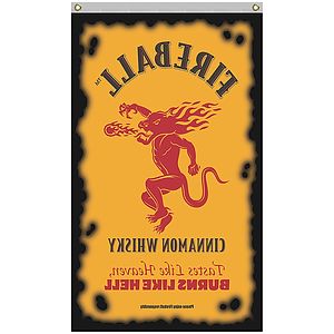 3' x 5' Single Reverse Knitted Polyester Vertical Banners