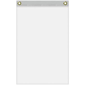 2' x 3' Promotional Polyester Single Reverse Vertical Flag
