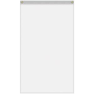 3' x 5' Promotional Polyester Single Reverse Vertical Flag