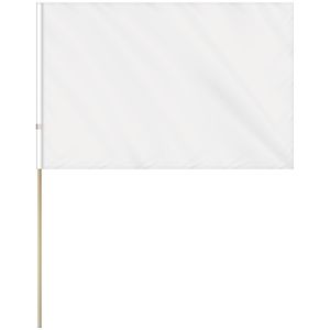 16"x 24" Single Reverse Polyester Stick Flags