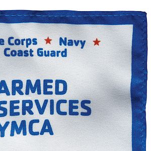 4" x 6" Double Sided Polyester Stick Flags