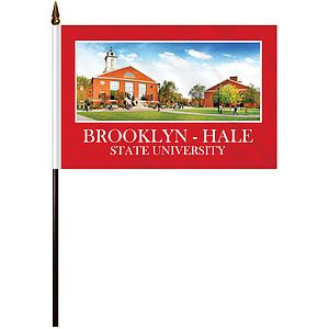 6" x 9" Double Sided Polyester Stick Flag