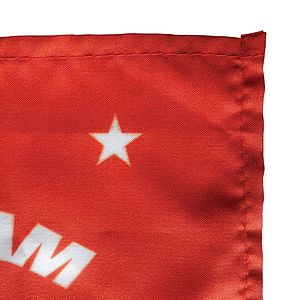 8"x 12" Single Reverse Polyester Stick Flags