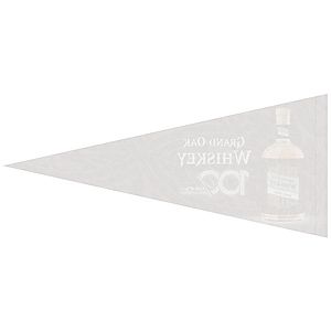 8" x 18" Custom Printed Soft Felt Pennant