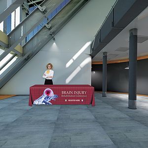 8' Recycled KP Throw Style Table Cover