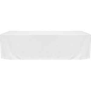 8' Customized Zipper Back Fitted Table Cover