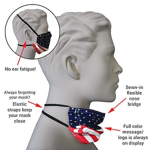 Custom Microfiber Face Mask
