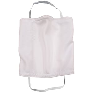White Microfiber Face Cover