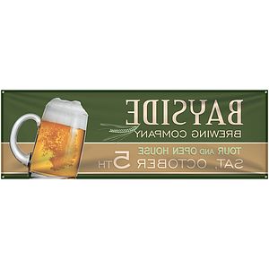 2' x 6' Custom Knitted Polyester Banner