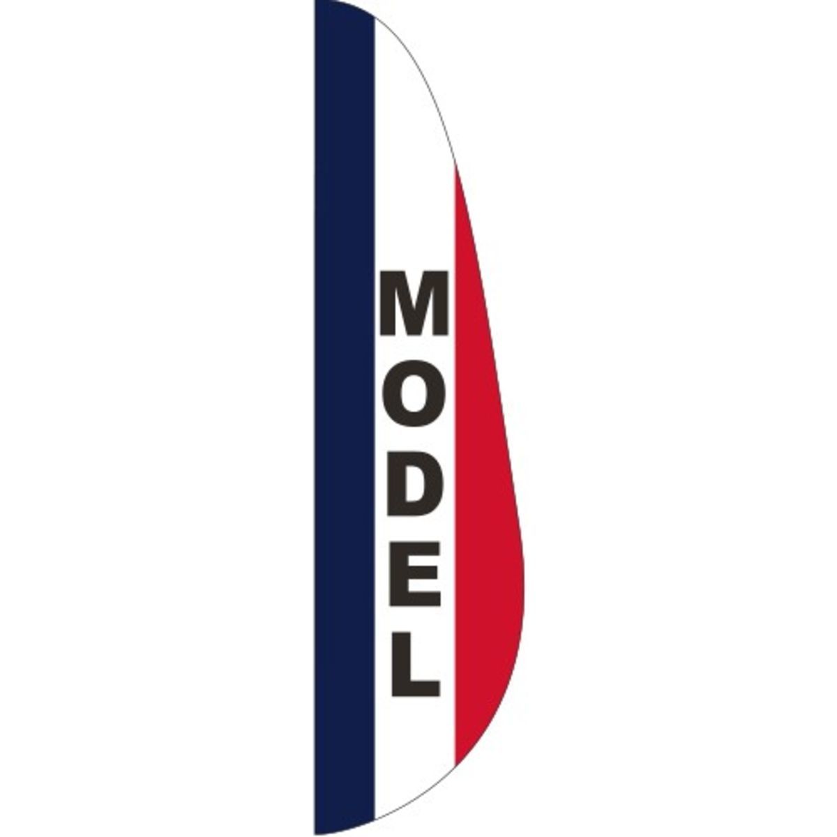 Model 3 X 15 Message Feather Flag Monterey Promo