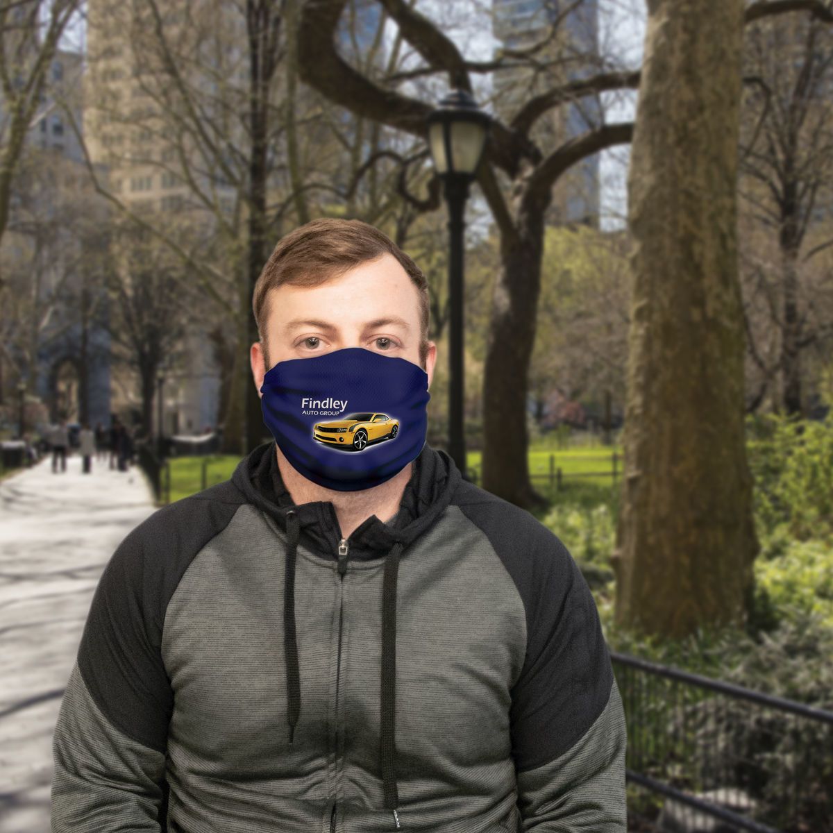 Custom microfiber face mask Inkmule