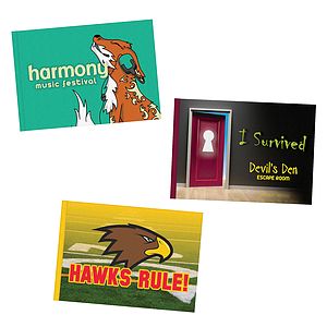 14" x 20" Rectangle Shaped Felt Banner