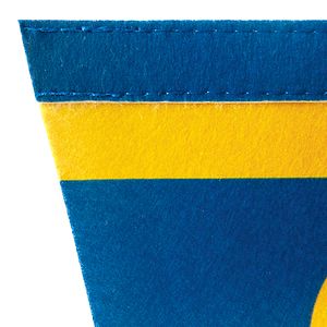30" x 48" Vertical Triangle Shaped Felt Banner