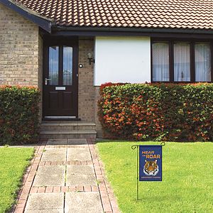 12" x 18" Custom Single Reverse Garden Banner