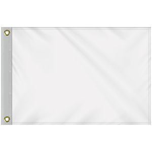 14" x 20" Custom Single Reverse Knitted Polyester Golf Flag with Heading & Grommets