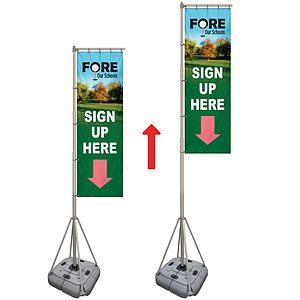 10' Giant Flagpole Kit