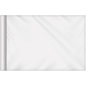 14" x 20" Custom Single Reverse Knitted Polyester Golf Flag with Tube