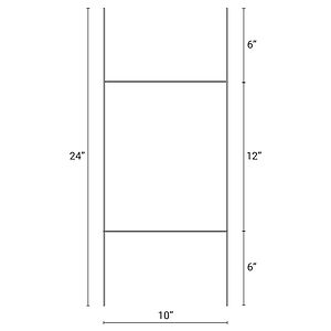 Medium Hardware for Corrugated Yard Signs
