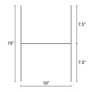 Small Hardware for Corrugated Yard Signs