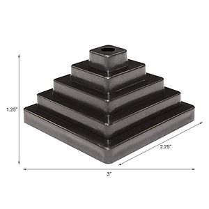 Pyramid Stick Flag Base - 1 Hole