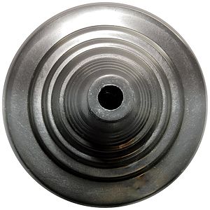 Weighted Black Stick Flag Base