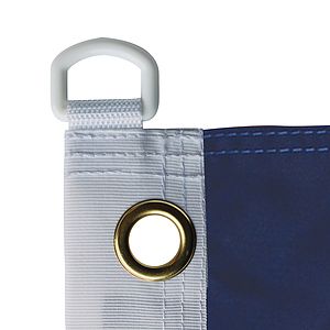 5' x 8' U.S. Outdoor Nylon Flag with Heading and Grommets (Imported)