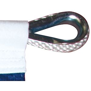 30' x 60' U.S. Nylon Flag with Rope and Thimble