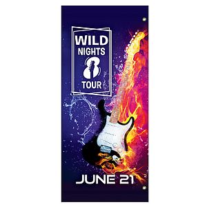 54" x 24" Custom Polyester Avenue Banner