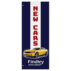 72" x 29" Custom Polyester Avenue Banner