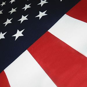 3' x 5' U.S. Promotional Printed Poly/Cotton Flag