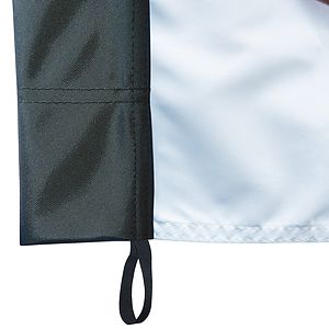 15' Single Reverse Custom Portable Half Drop Banners
