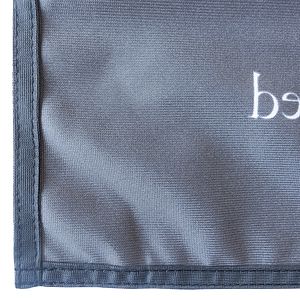 15' Single Reverse Portable Half Drop Banner w/ Hardware Set