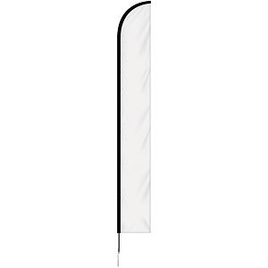 15' Double Sided Portable Half Drop Banner w/ Hardware Set
