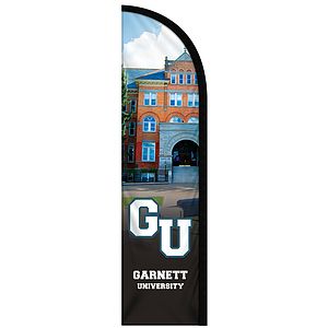 8' Double Sided Custom Portable Half Drop Banners