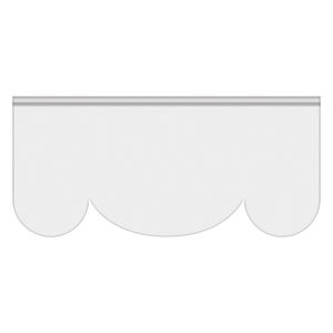 2.5' x 6' Parade Lead Banner - No Fringe