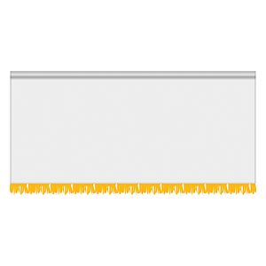 2.5' x 6' Parade Lead Banner with Fringe